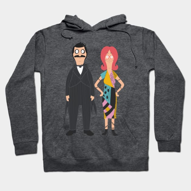 Bob and Linda x Jack and Sally Hoodie by gray-cat